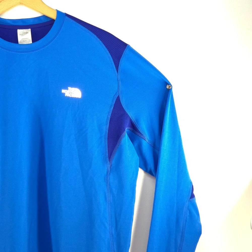The North Face Shirt Mens XL Crew Neck Gorpcore Vaporwick Logo Activewear Preppy